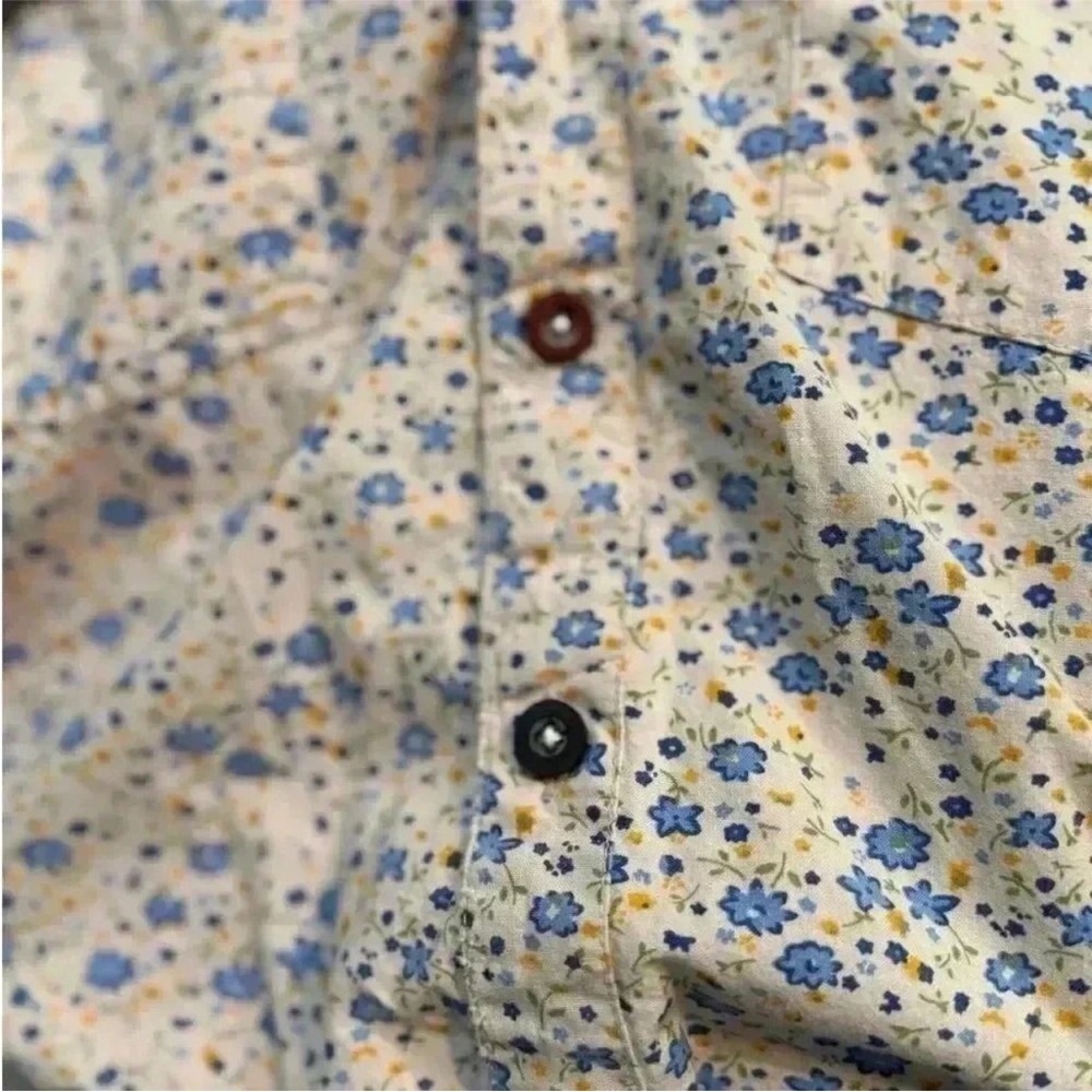 NWOT Magnolia Pearl 100% Cotton Printed
Oversized Boyfriend Shirt Bluebella OS - Picture 11 of 15